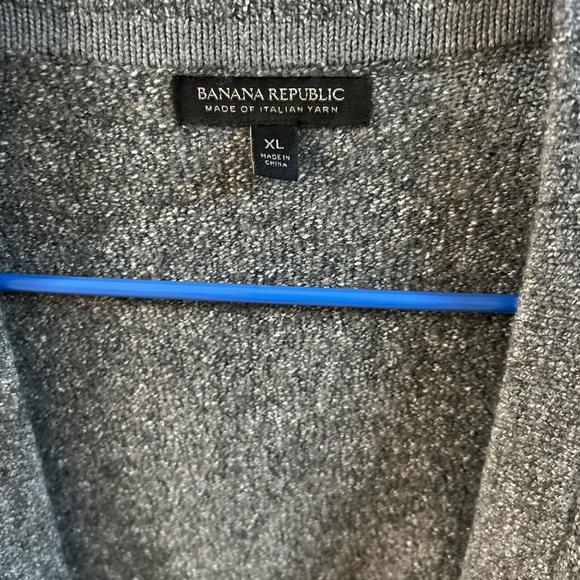 Banana Republic Gray Cardigan - XL - Picture 2 of 3